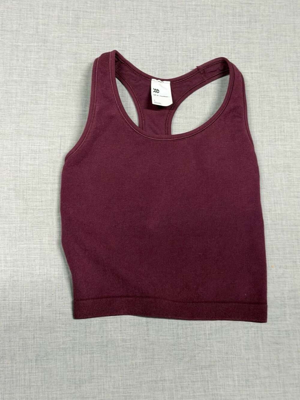 All In Motion Seamless Racerback Cropped Tank Top